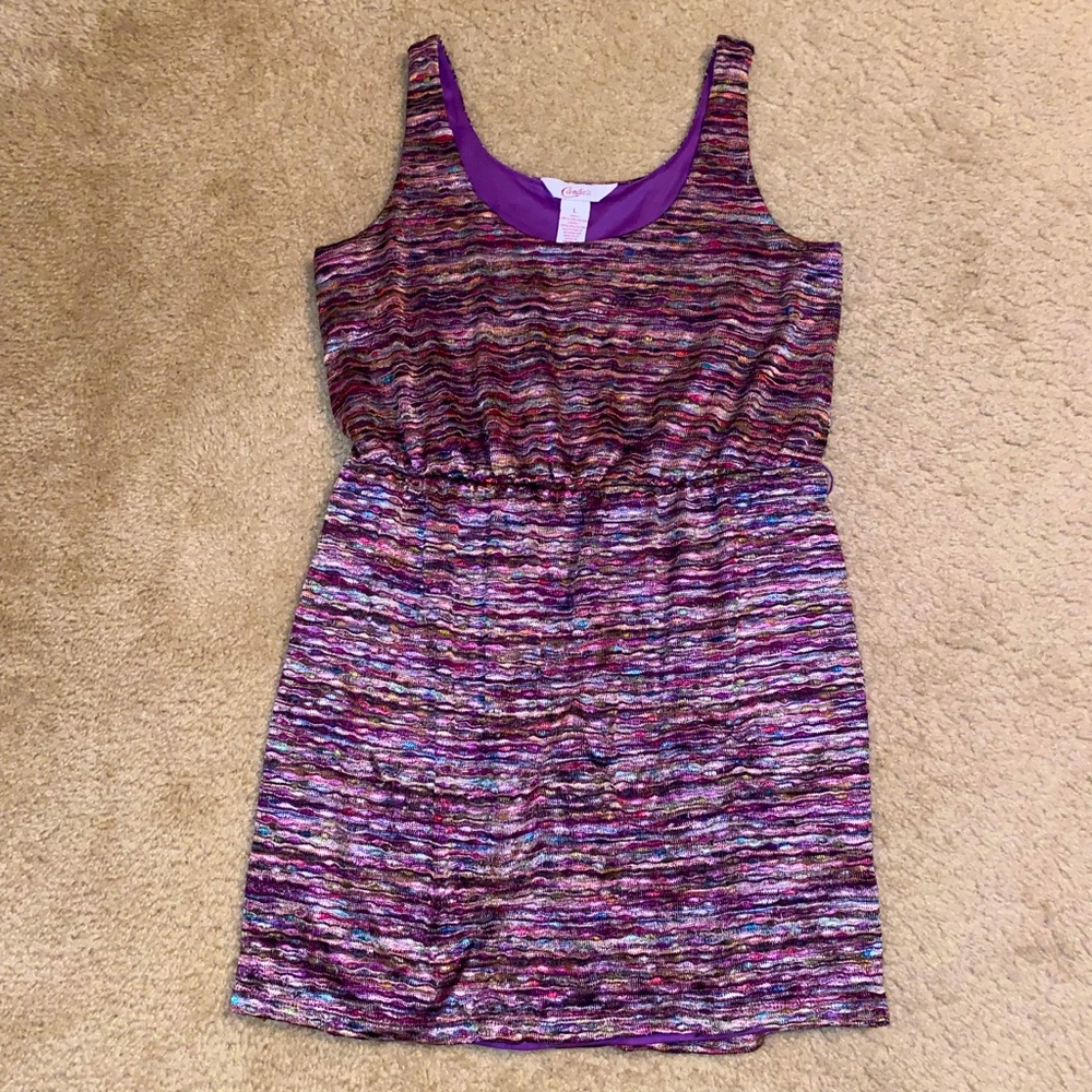 💜Candie’s Colorful & Stretchy Dress💜